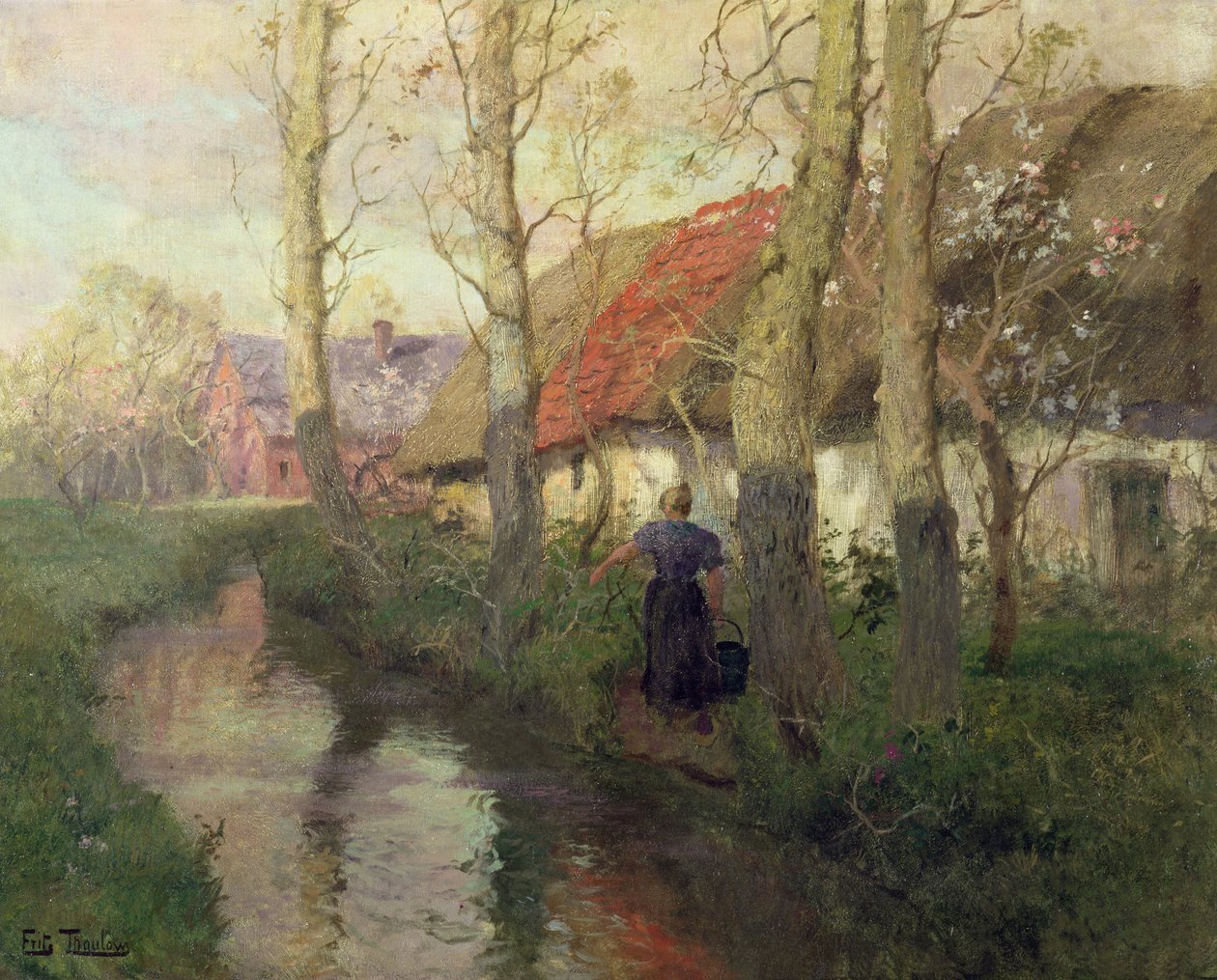 Bilinmeyen resim by Frits Thaulow