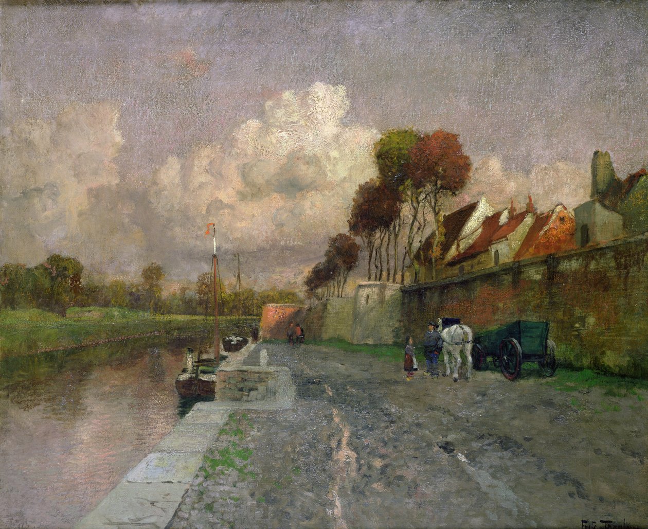 Bilinmeyen resim by Frits Thaulow