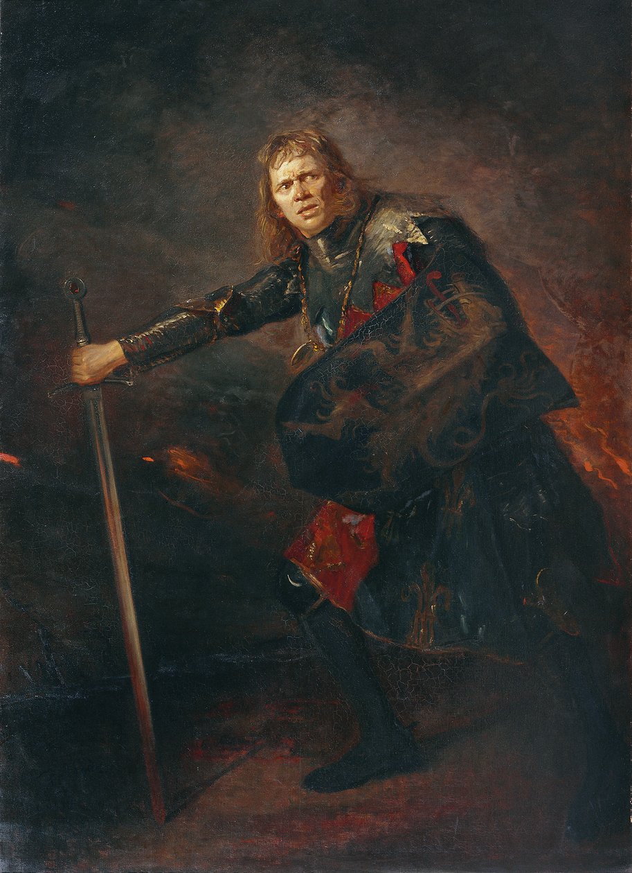 Oyuncu Alois Wohlmuth, Richard III. by Fritz von Uhde