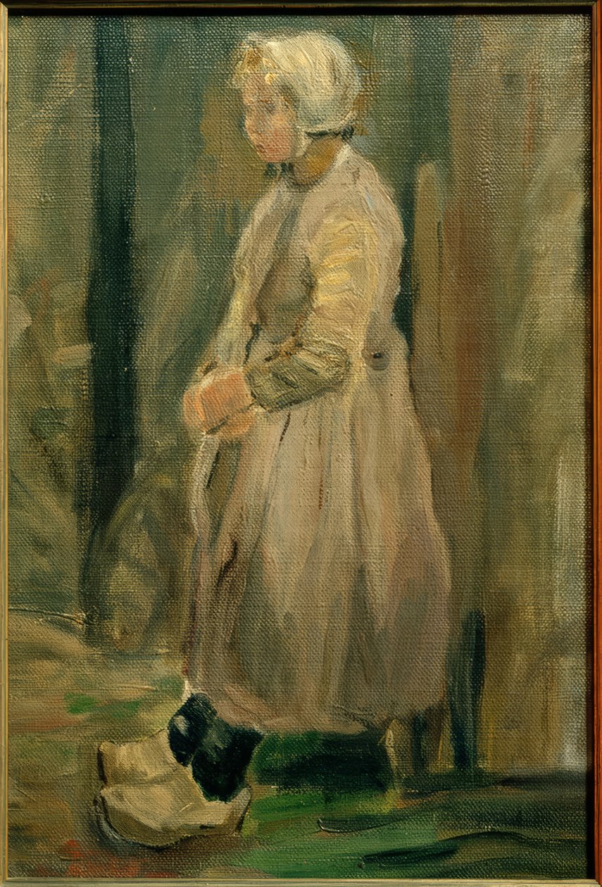 Hollandalı balıkçının çocuğu (Zandvoort) by Fritz von Uhde