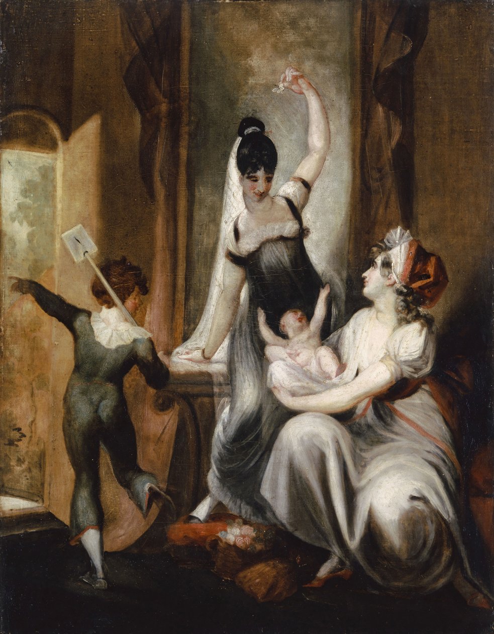 Ülkede Ailesiyle Bir Anne, 1806-1807. by Füssli