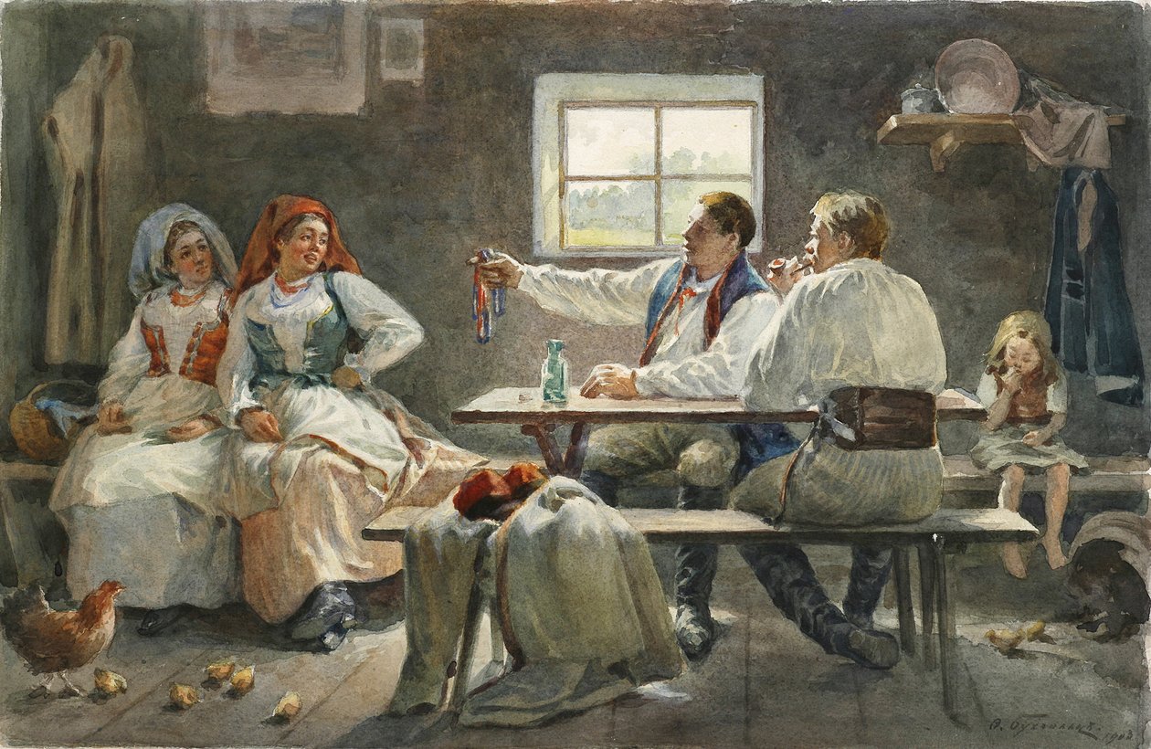 Baştan Çıkarıcı, 1903 by Fyodor Fyodorovich Buchholz
