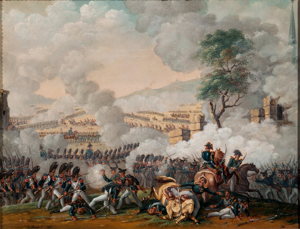 Lutzen Savaşı, 2 Mayıs 1813, 1835 by G. Beaufort