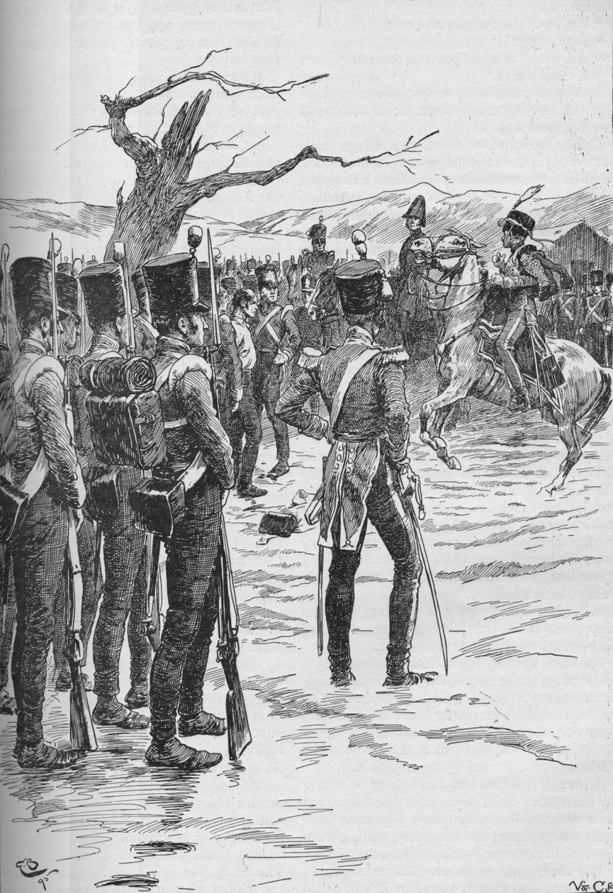 Düşmanın Peşimizde Olduğu Haberiyle Bir Hussar Atıldı!, 1895, 1902 by GB