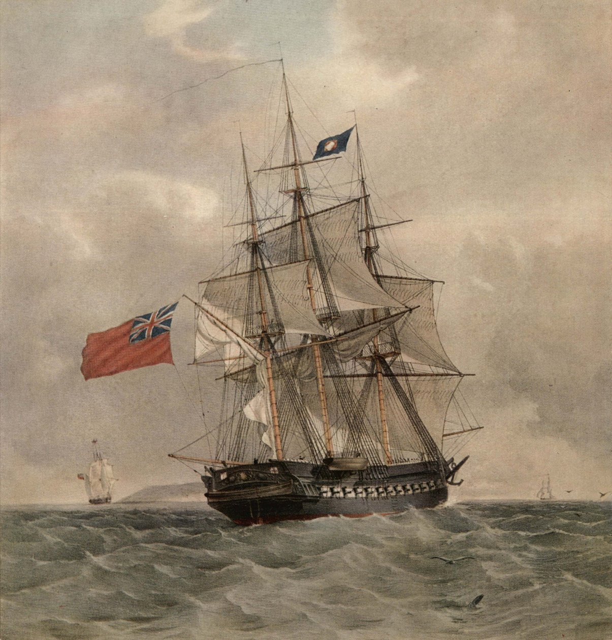 HMS Pomon by G.F. St. John