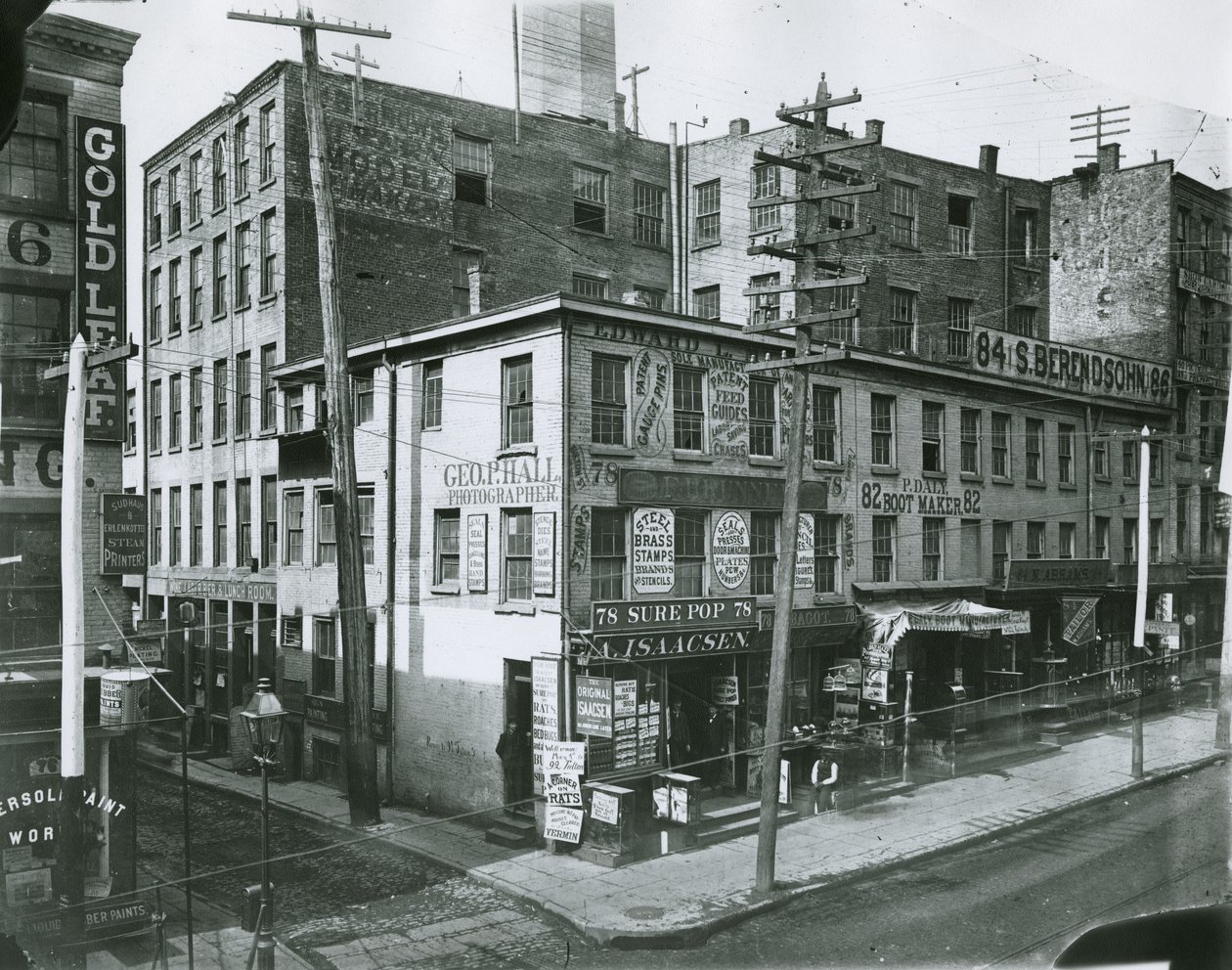78 - 86 Fulton Caddesi, New York by G.P. Hall und Sohn
