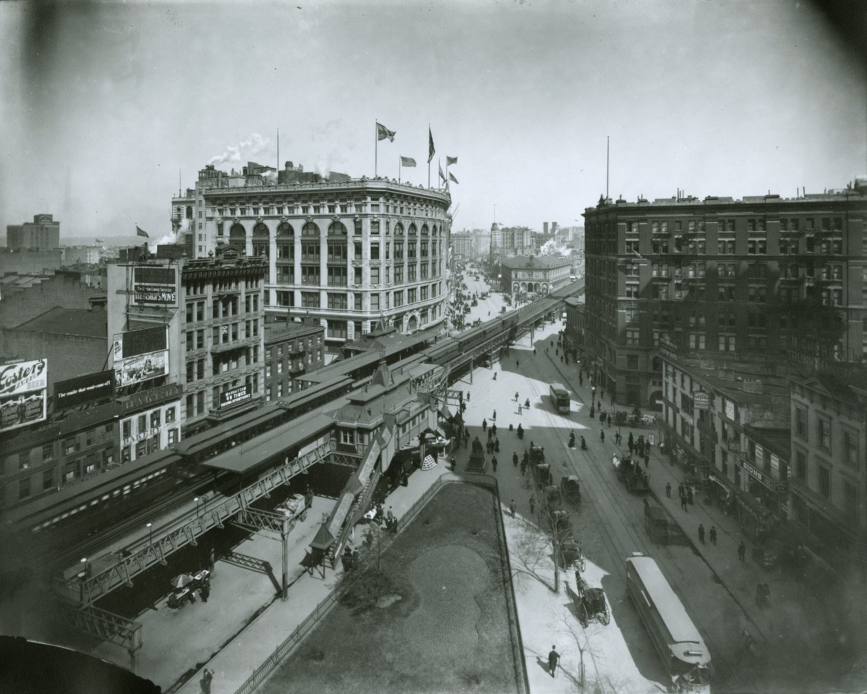 Broadway, Kuzey, 32. Cadde, New York by G.P. Hall und Sohn