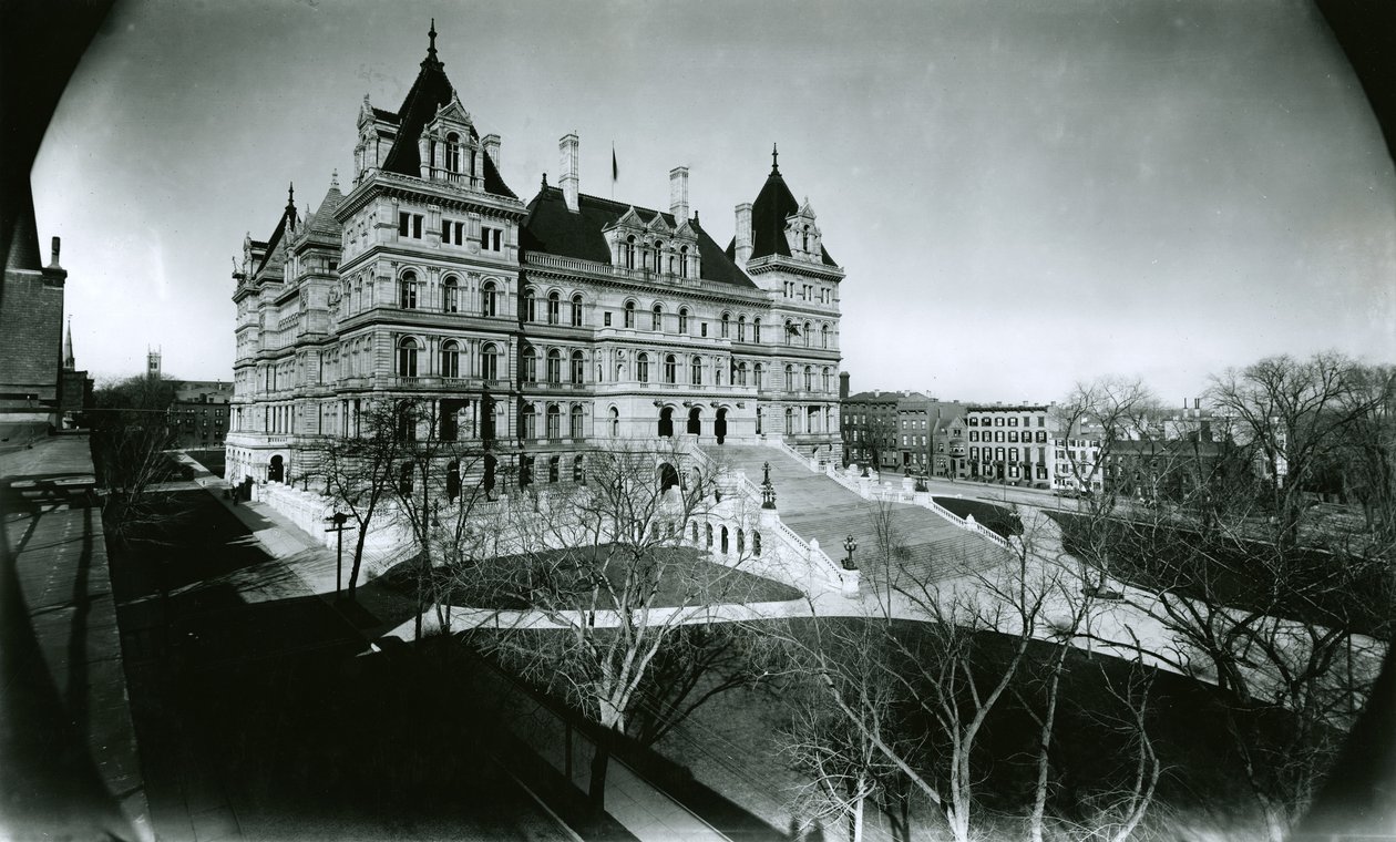 Capitol Binası, Albany, New York by G.P. Hall und Sohn