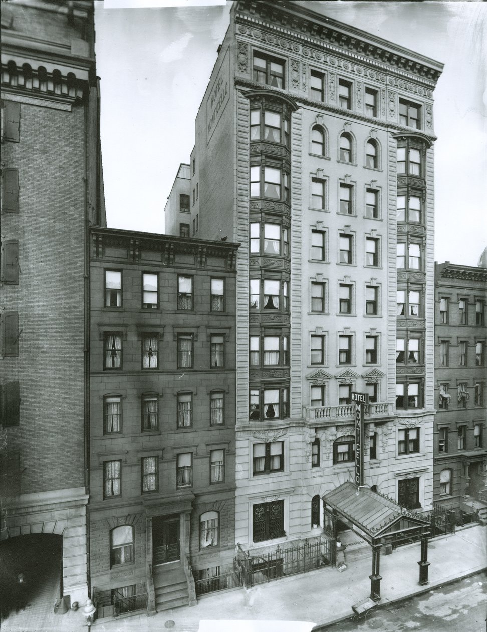 Otel Monticello, New York by G.P. Hall und Sohn