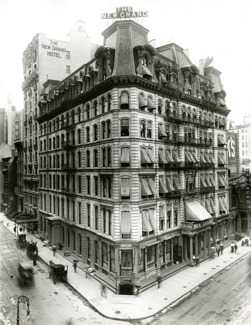 New Grand Otel, New York by G.P. Hall und Sohn