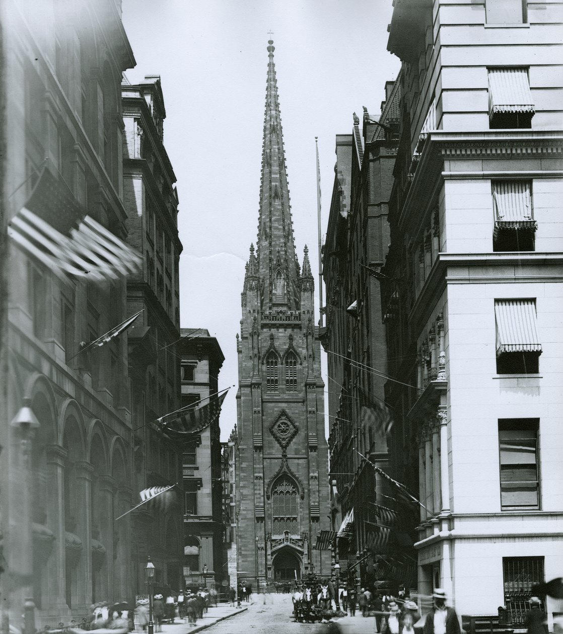 Wall Street, New York by G.P. Hall und Sohn
