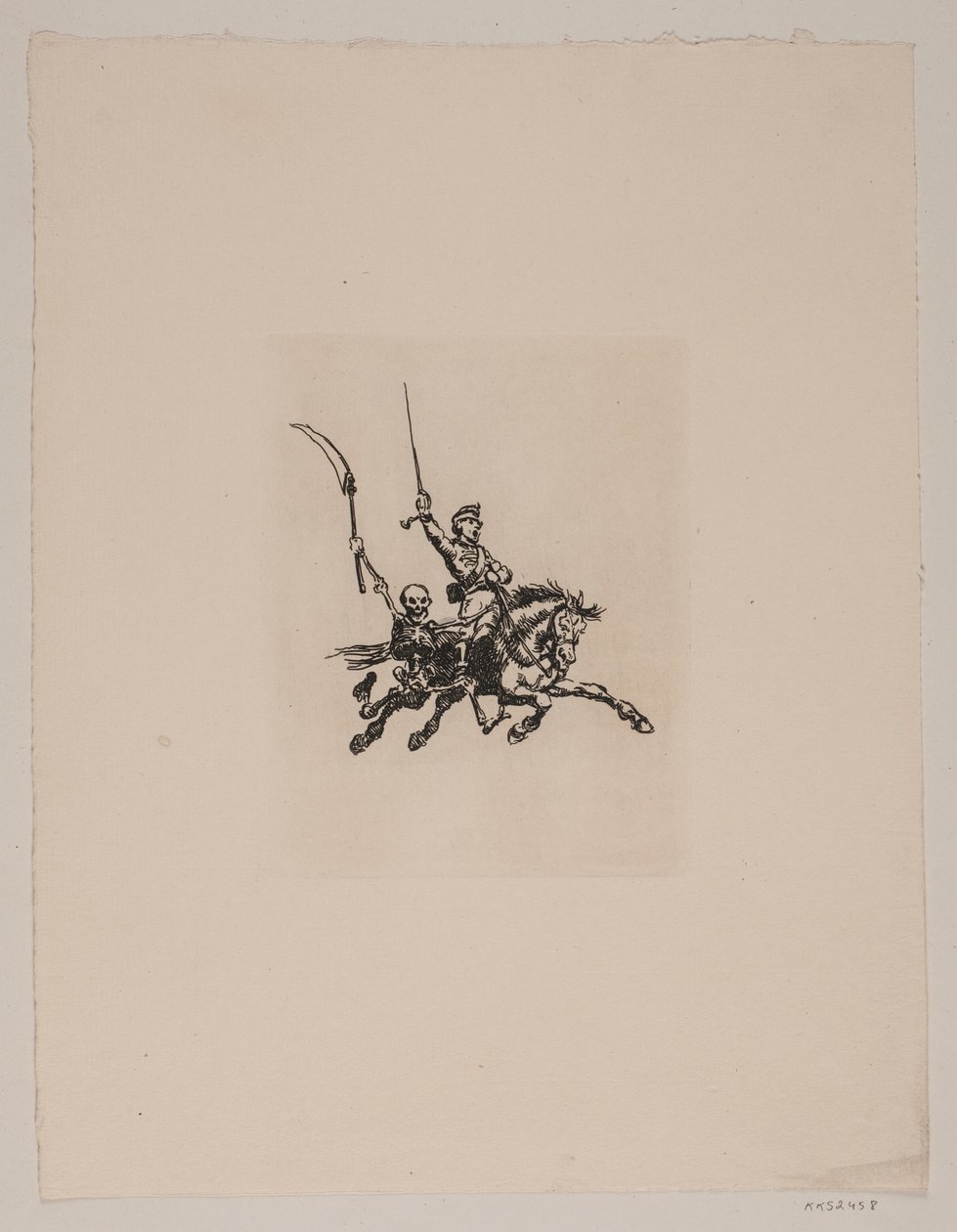 Ölüm ve hussar by G.V. Blom