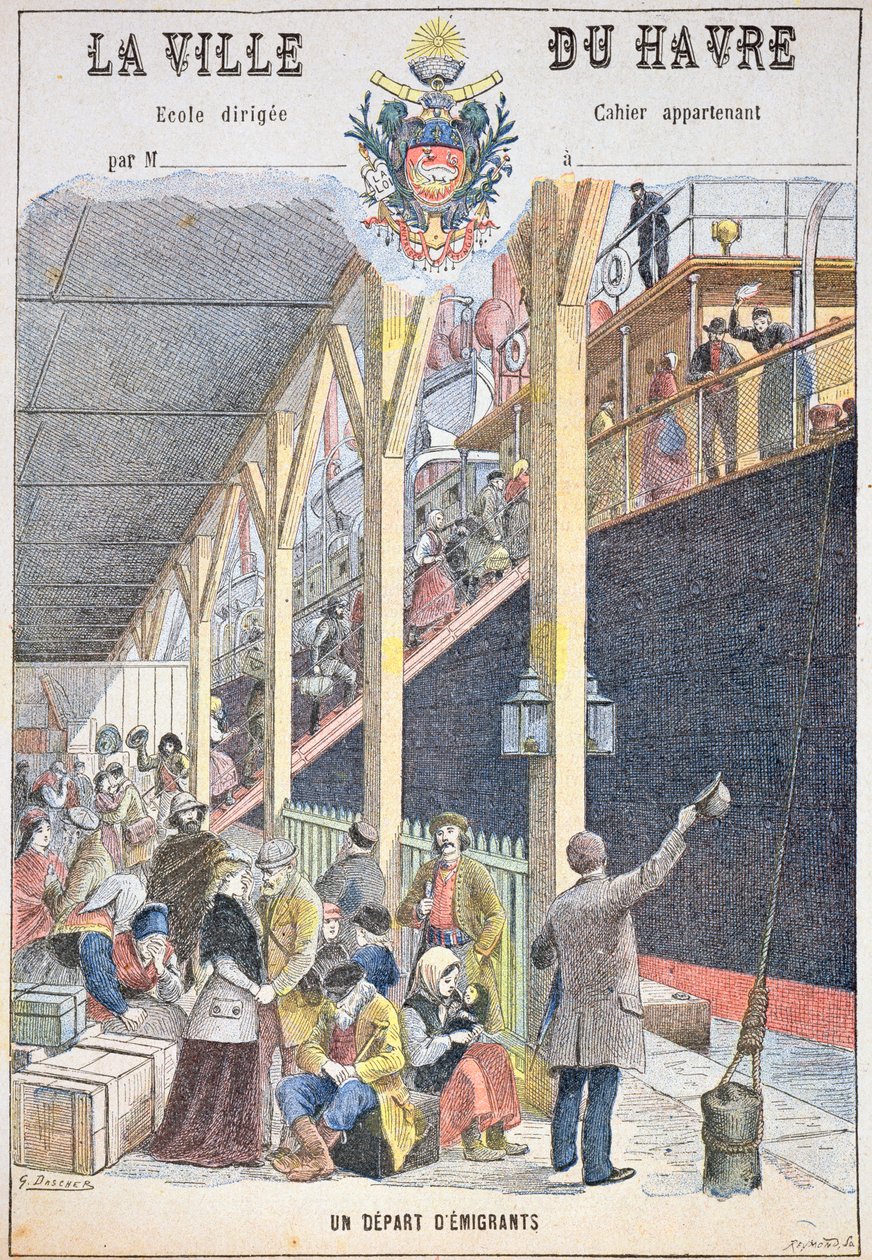 Göçmenlerin Le Havre