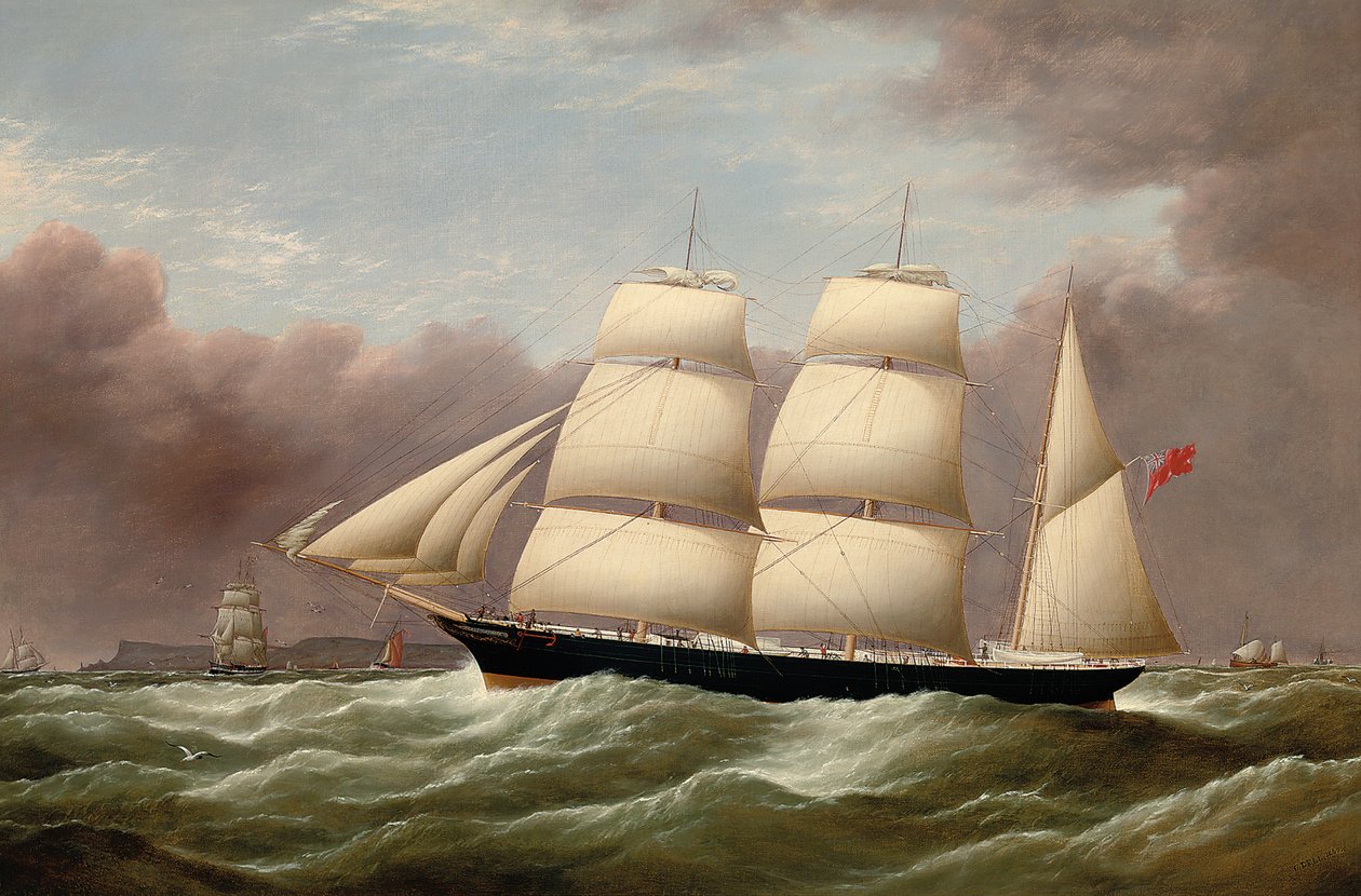 Barque Alfred Hawley, Liverpool
