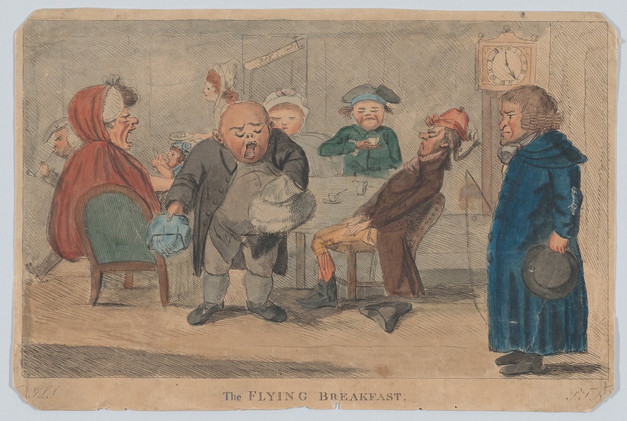 Uçan Kahvaltı veya Bir Gece Arabasının İçeriği, 9 Mart 1792. by G L S