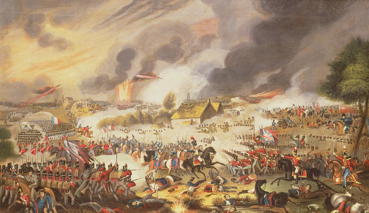 Waterloo Savaşı, 18 Haziran 1815, 1842 by G. Newton