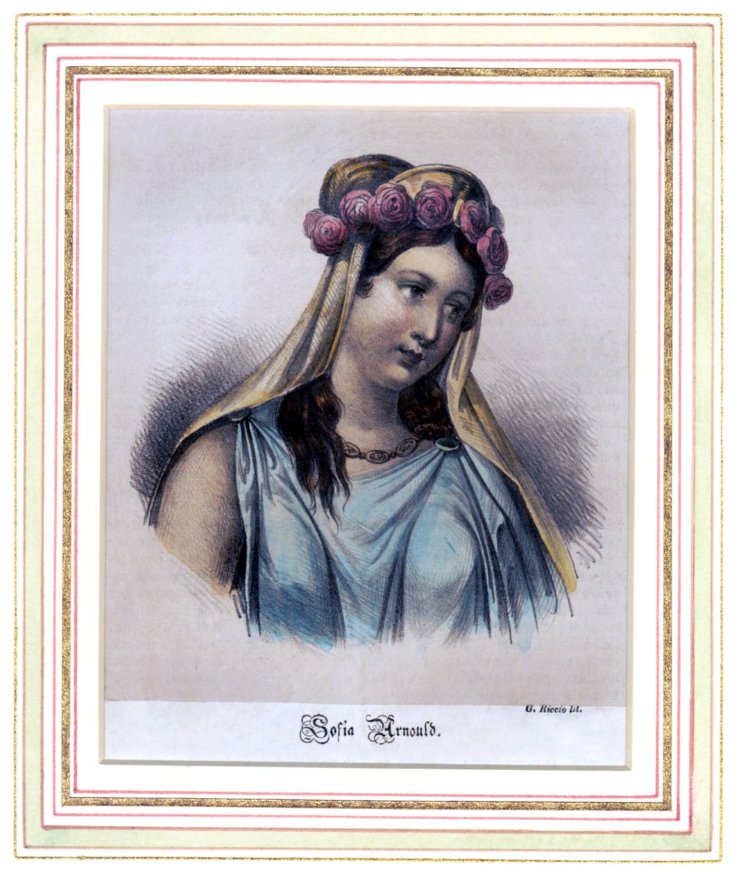 Sophie Arnould, Fransız soprano by G. Riccio