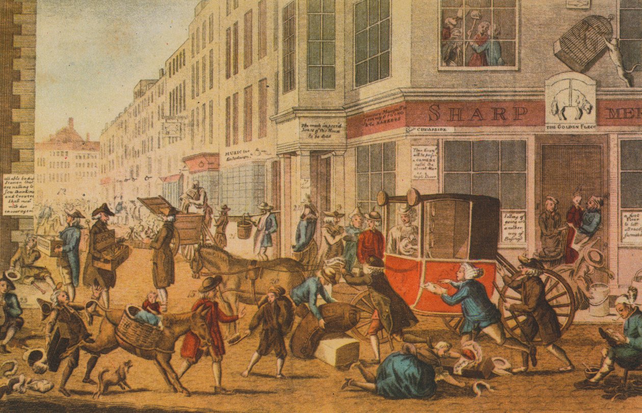 "Modern tüccar veya İngiliz ticaretinin görkemi", 1774 by G Terry