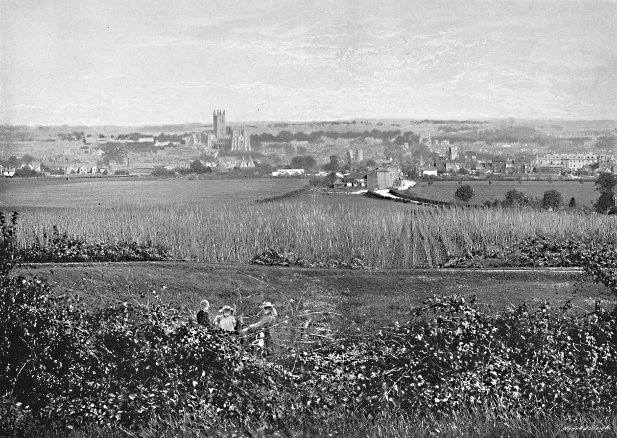 Canterbury, c1896 by G. W. Wilson and Company