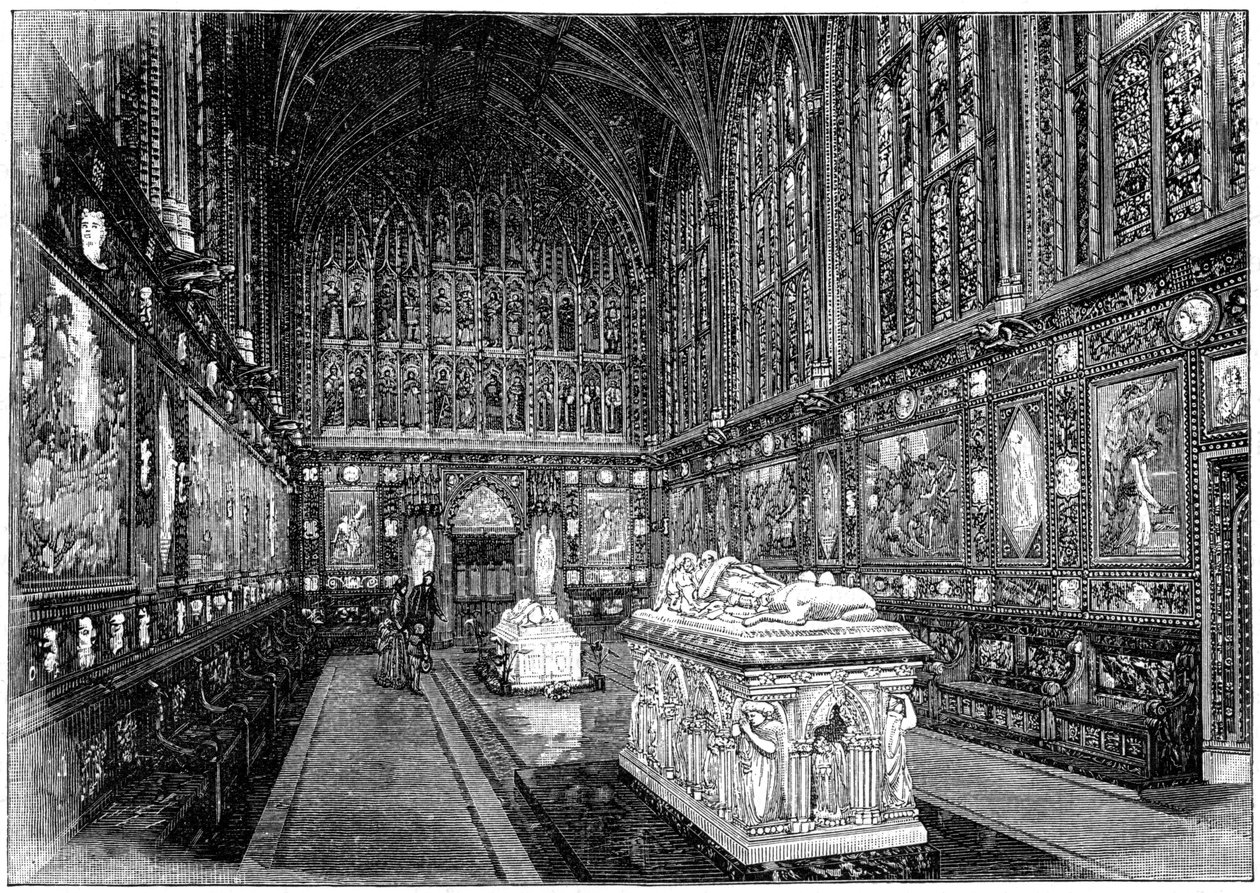 Albert Memorial Şapeli, Windsor, 1900. by G. W. Wilson and Company