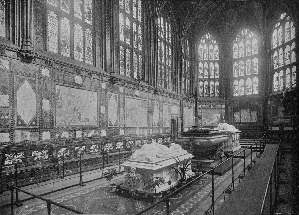 Albert Memorial Şapeli, Windsor, c1896 by G. W. Wilson and Company