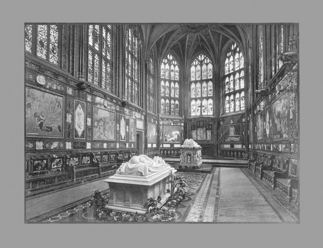 Albert Memorial Şapeli, Windsor, c1900 by G. W. Wilson and Company