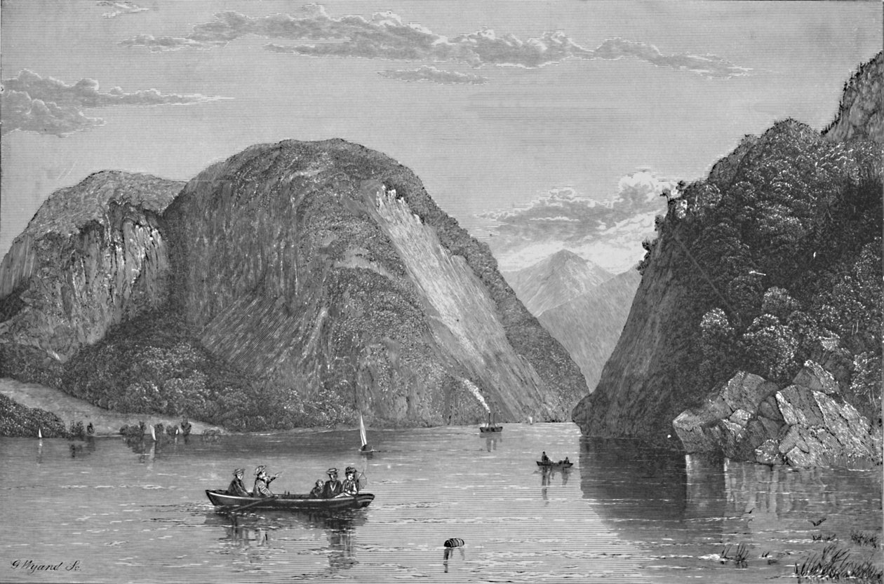 Rogers Kaydırağı, George Gölü, 1838, 1883 by G. Wyand