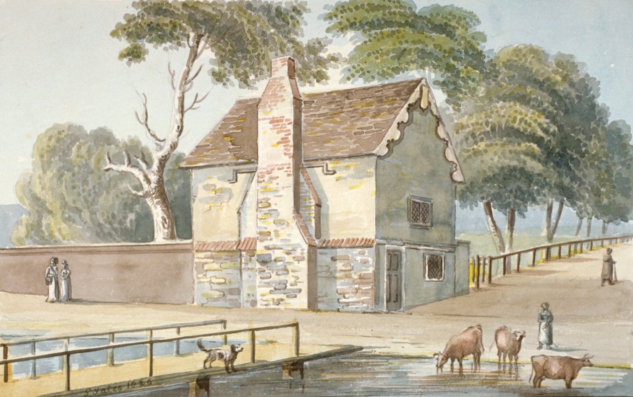 Carshalton'da bir imarethane, Surrey, 1826 by G Yates