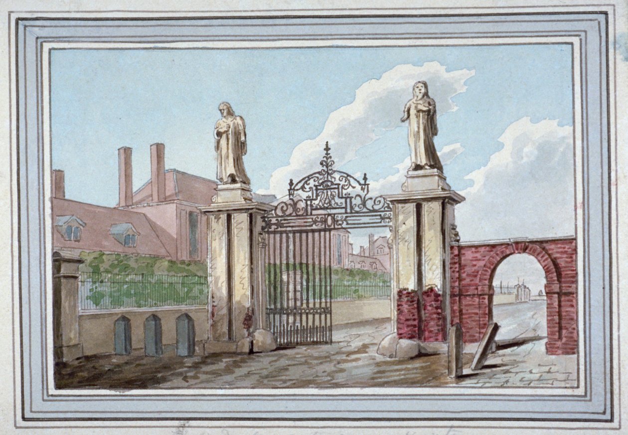 Pitfield Street, Shoreditch, Londra, c1830