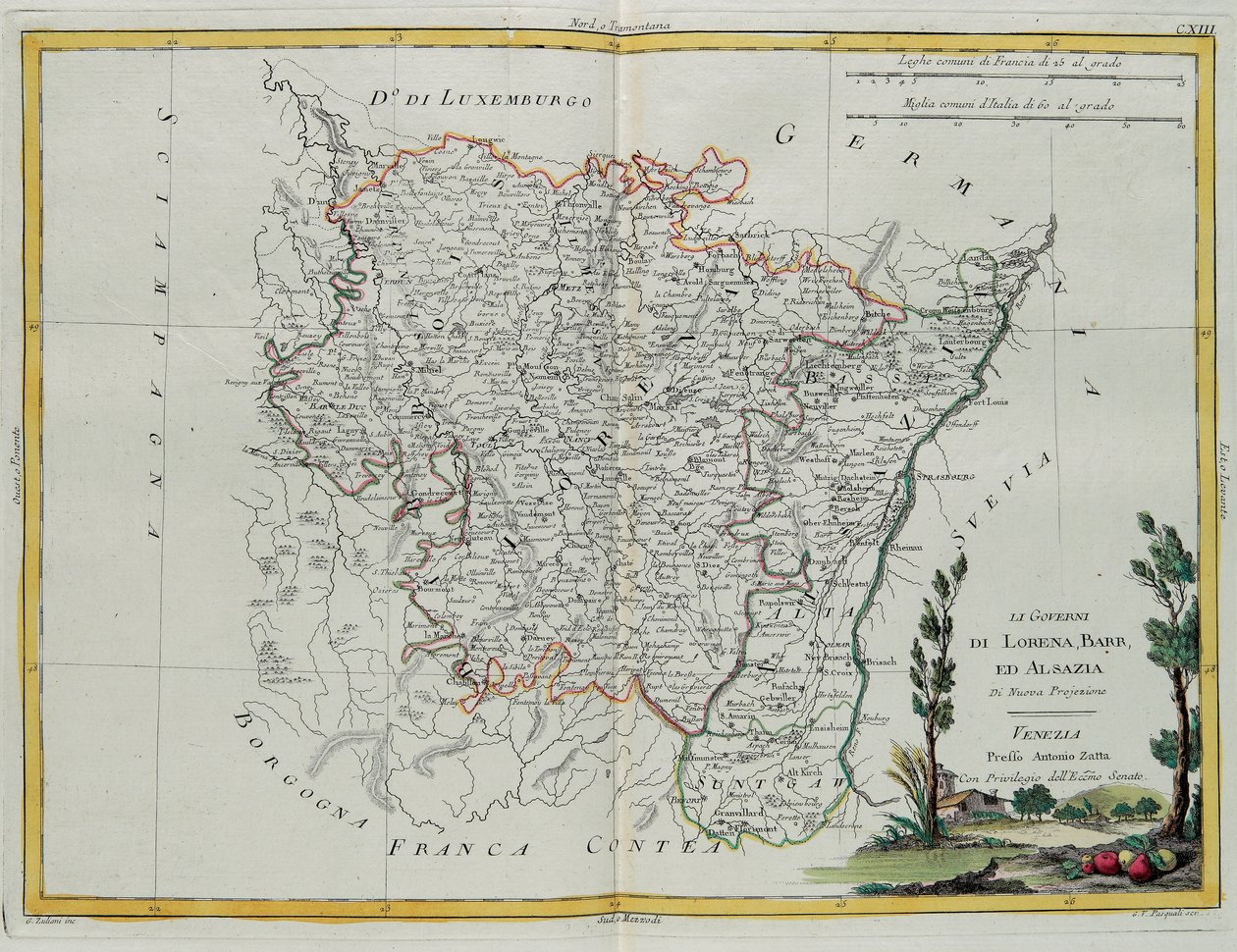 Lorraine, Barr ve Alsace