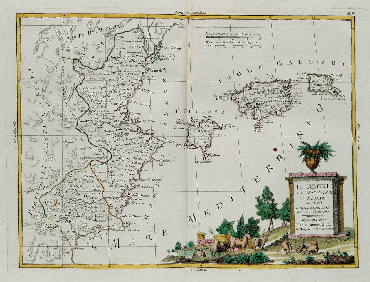 Valensiya ve Murcia Krallıkları ile Baleari ve Pitiuse Adaları, G. Zuliani