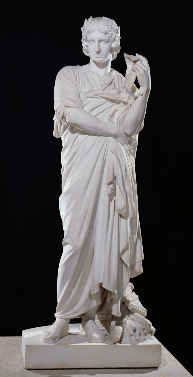 Virgil (MÖ 70-19) 1861 (mermer) by Gabriel Jules Thomas