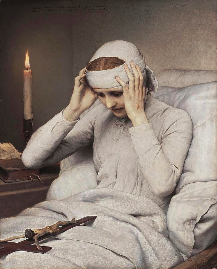 Bilinmeyen resim by Gabriel von Max