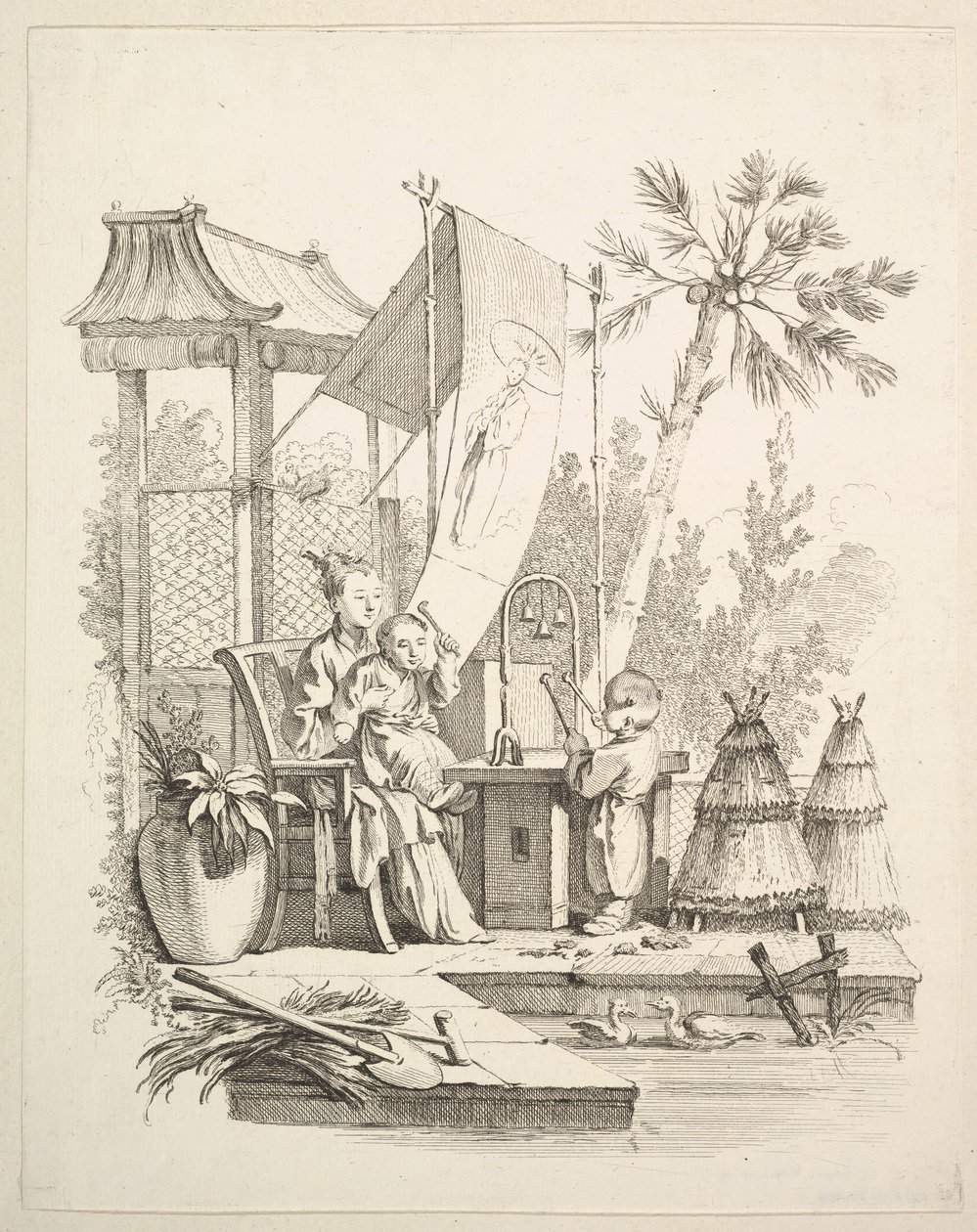 Çanlar, ca. 1742. by Gabriel Huquier