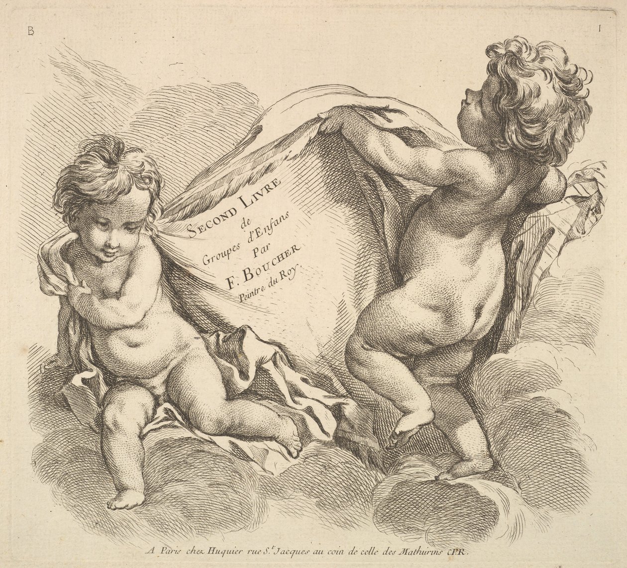 Ön yazı, 1738-45. by Gabriel Huquier