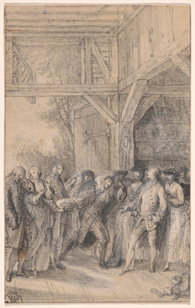  by Gabriel Jacques de Saint Aubin