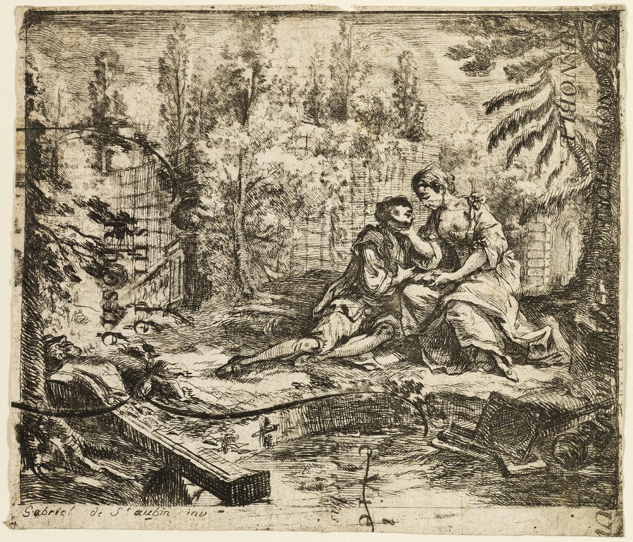 cesur sohbet by Gabriel Jacques de Saint Aubin