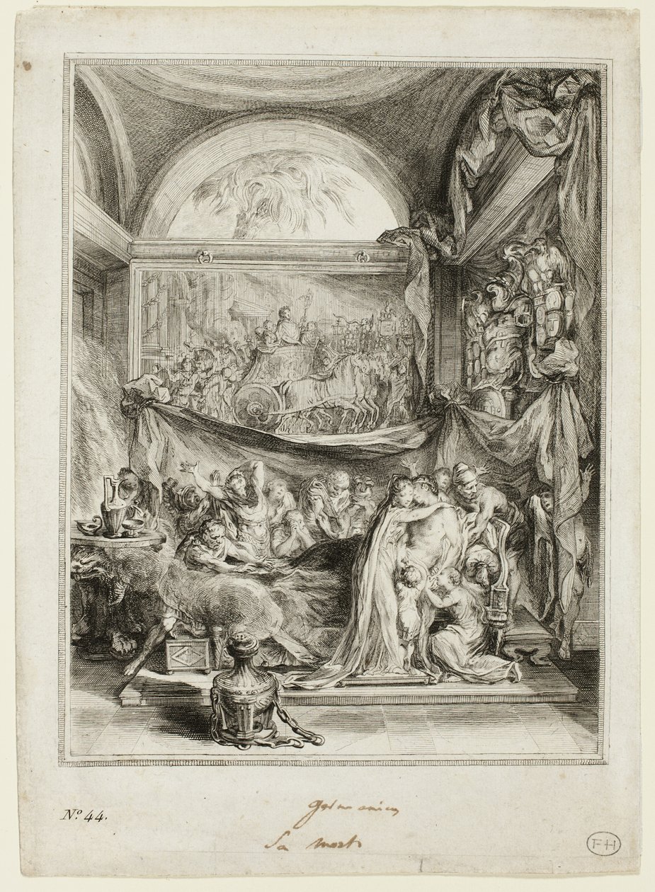 by Gabriel Jacques de Saint Aubin