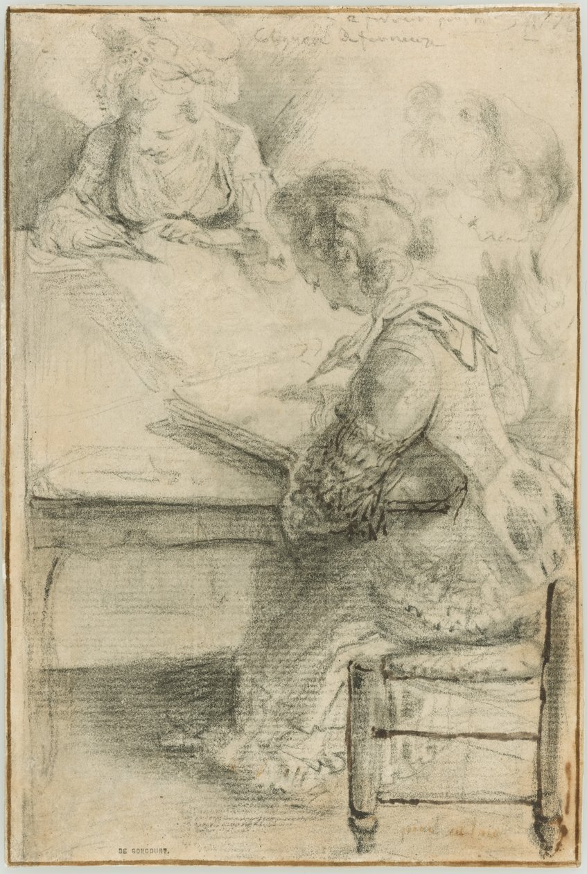  by Gabriel Jacques de Saint Aubin
