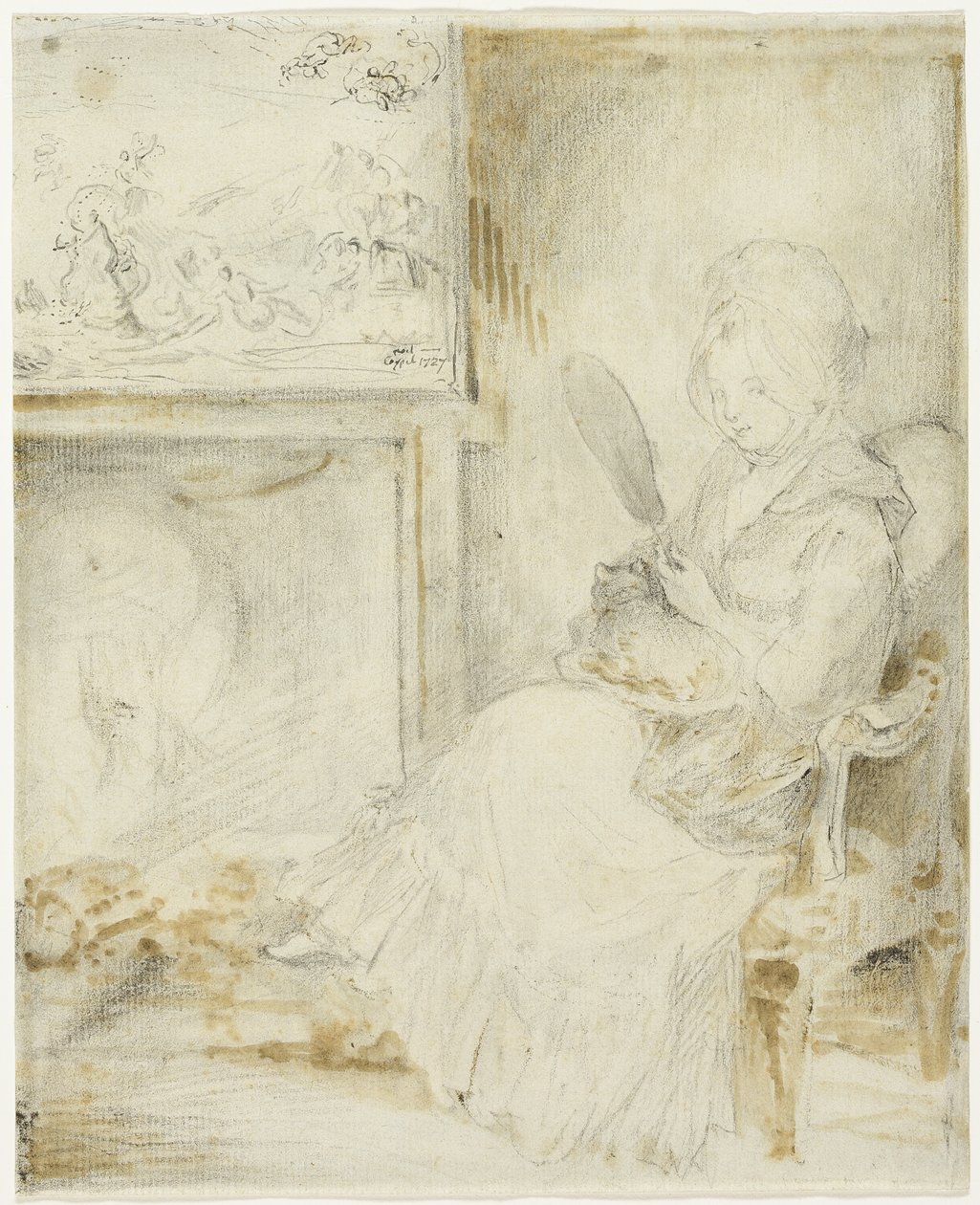  by Gabriel Jacques de Saint Aubin