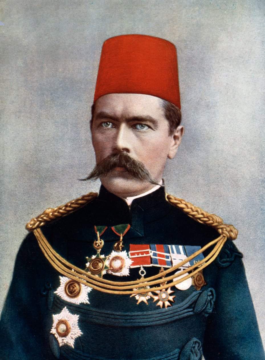 Horatio Herbert Kitchener, 1 Earl Kitchener, İngiliz Mareşal, diplomat ve devlet adamı, 1902. by Gabriel Lekegian