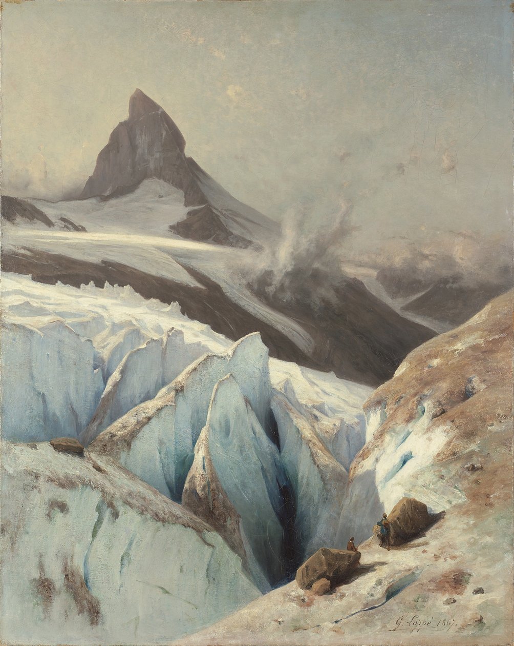 Matterhorn, 1867. by Gabriel Loppe