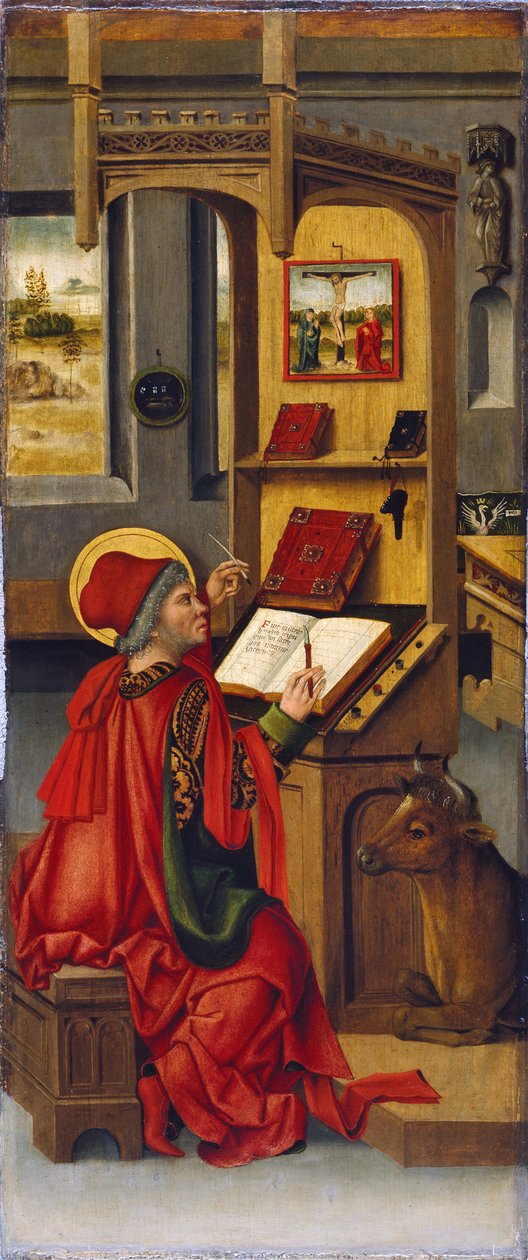 Evangelist Aziz Luka, 1478 by Gabriel Mälesskircher