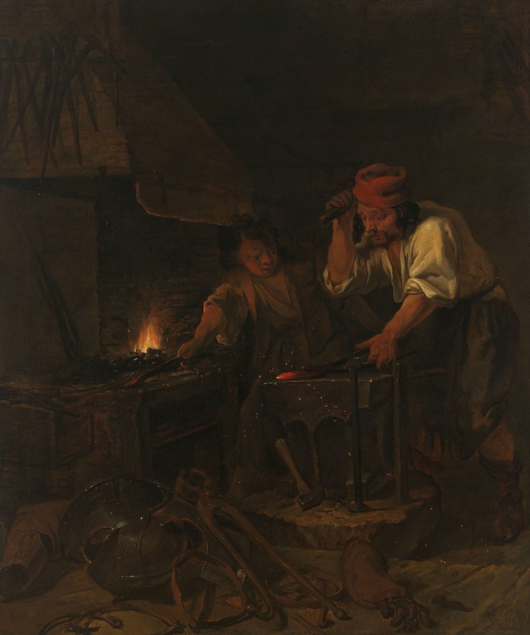 silah ustası by Gabriel Metsu