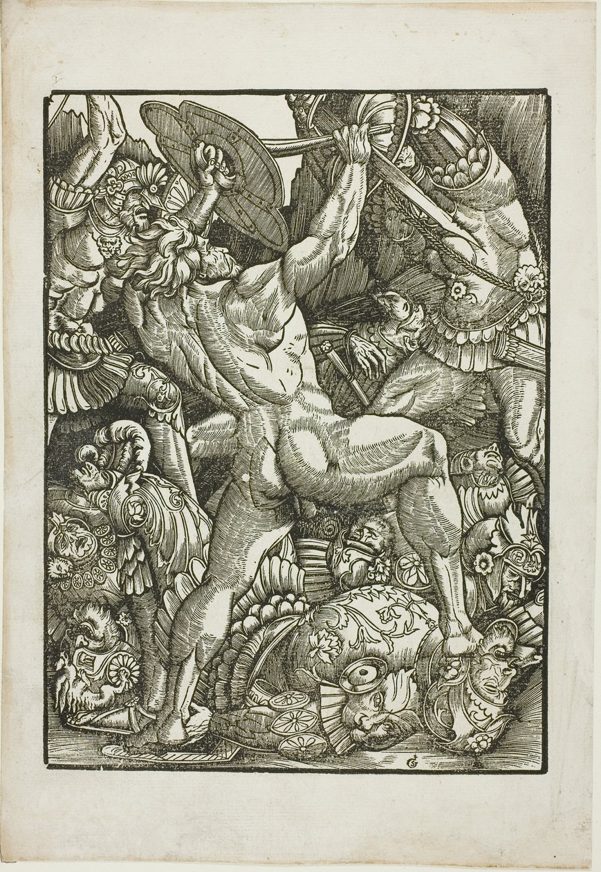 Herkül'ün Hayatından Sahnelerden Herkül ve Devler by Gabriel Salmon