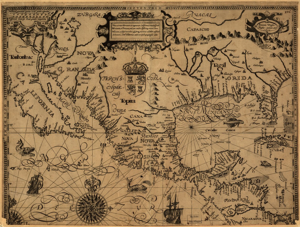 Yeni ve önemli Terraum ve krallıklar, California Hispaiae Mexico ve Peru
