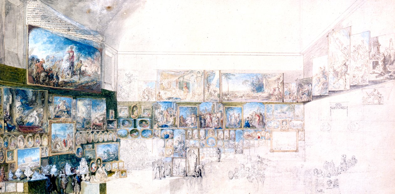 Çizim Dolabı, c1744-1780 by Gabriel de Saint Aubin