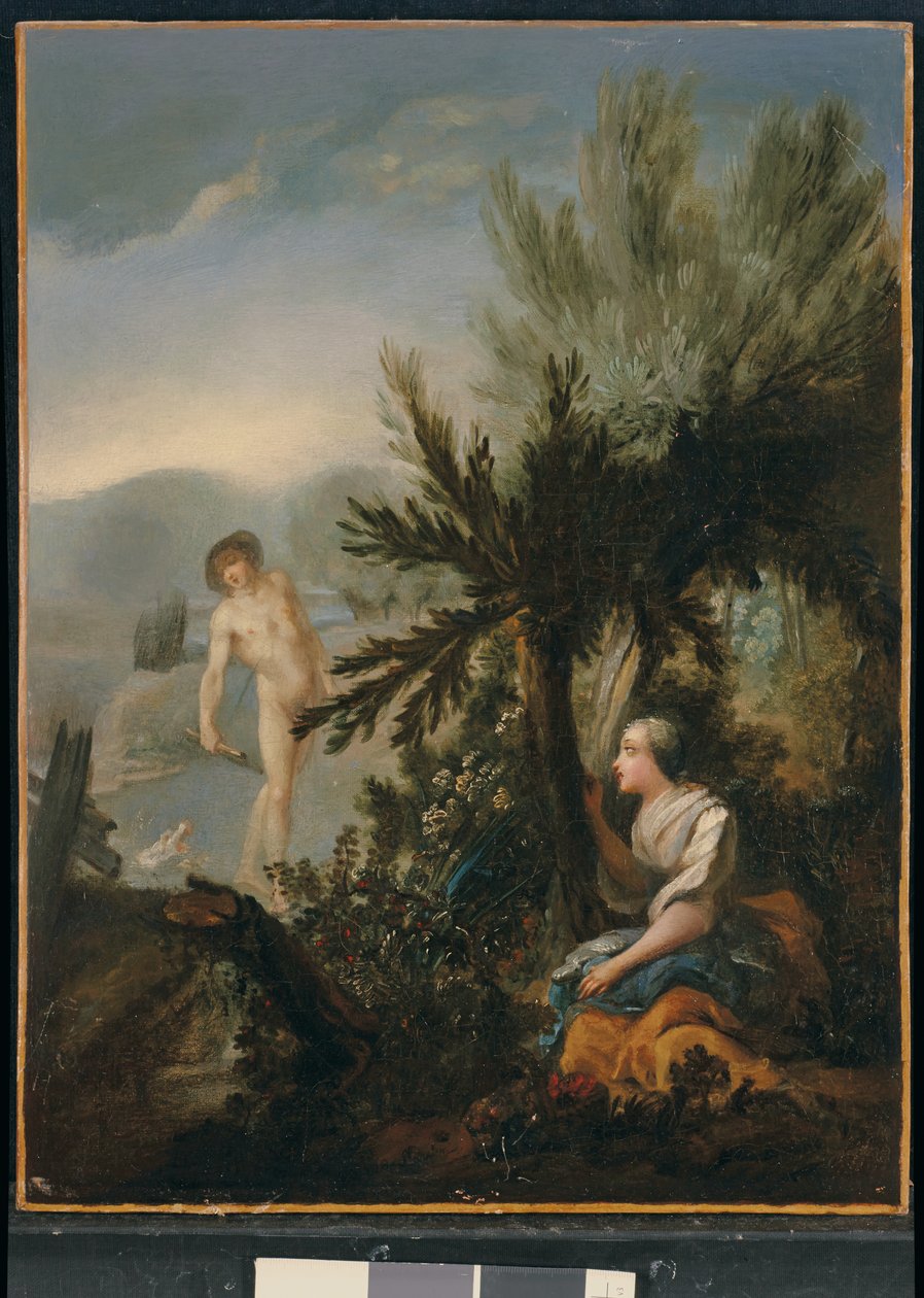 Vicdan Örneği (tuval üzerine yağlı boya) by Gabriel de Saint Aubin
