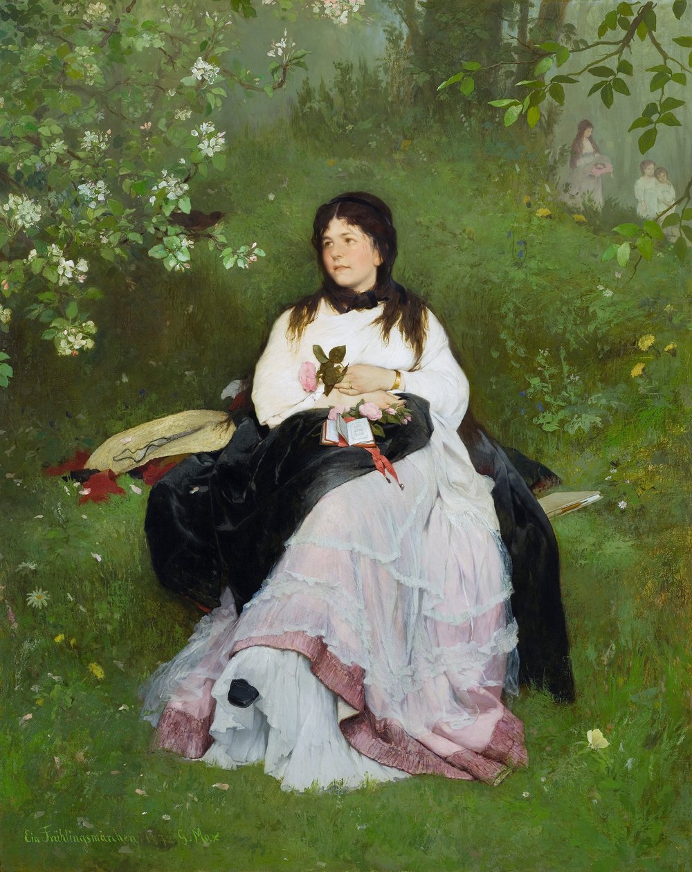 Bir bahar masalı by Gabriel von Max
