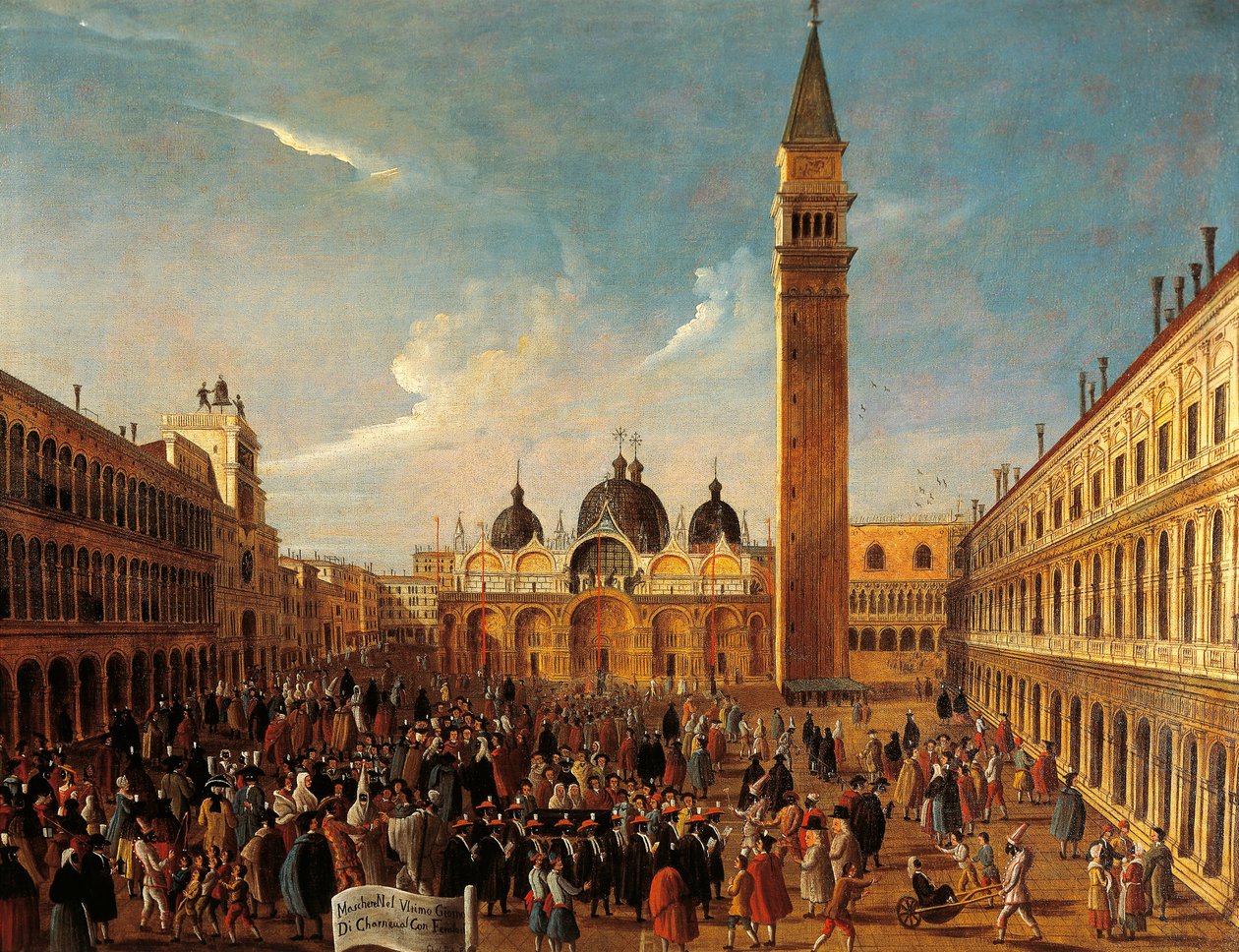 İtalya, Veneto, Venedik, San Marco Meydanı